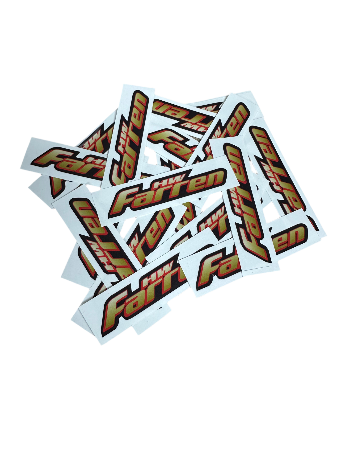 Hard hat stickers