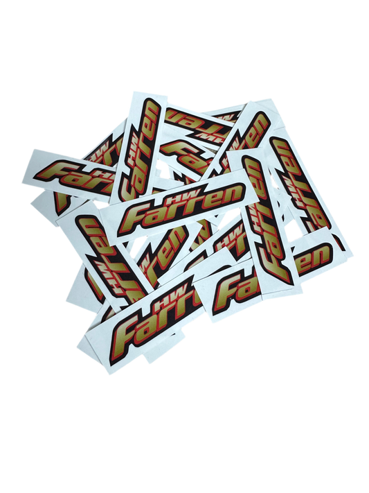 Hard hat stickers